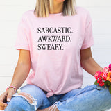Sarcastic Awkward Sweary Graphic Tee | Funny | Sarcastic | Awkward