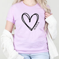 Mama Heart Graphic Tee | Mother | Mom | Heart | Mother's Day | Gift | Family | Mama Heart