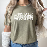 Born To Garden Graphic Tee | Gardening | Plants | Gardenholic | Harvest | Vegetables | Grow | Weeding | Green Thumb