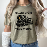 Yellowstone Train Station Graphic Tee | Dutton Ranch | Beth Dutton | Rip | Yellowstone