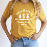 Yellowstone Dutton Ranch Montana Graphic Tee | Dutton Ranch | TV Show | Beth Dutton | Rip | Yellowstone | Montana