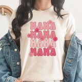 Mama Graphic Tee | Pink Mama | Floral | Barbie | Mother's Day | Mom | Graphic Tee
