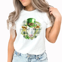 Lucky Cow Graphic Tee | Lucky Animal | Barnyard | St Patrick's Day | Cute Cow | Lucky Clover