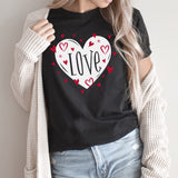 Love Heart Graphic Tee | Dandelion Love | valentine | Love | Lips | Hearts