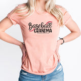 Baseball Grandma Graphic Tee | Hot Dogs | Ball Diamond | Baseball Heart
