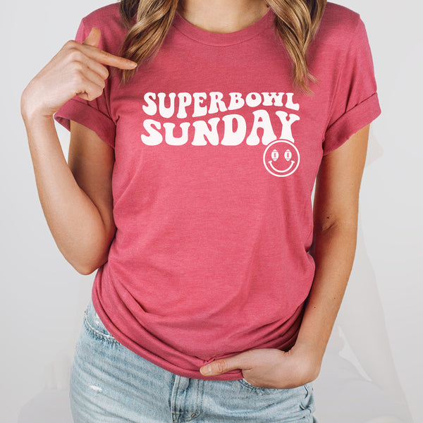 Superbowl Sunday Graphic Tee | Football | Super Bowl | Sunday Football | Sports | Halftime