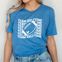 Team Halftime Graphic Tee | Superbowl | Snacks And Commercials | Football | Halftime Show