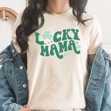 Lucky Mama Graphic Tee | Shamrock | Lucky Day | Leprechaun | Clover