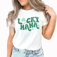 Lucky Mama Graphic Tee | Shamrock | Lucky Day | Leprechaun | Clover