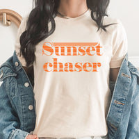 Sunset Chaser Graphic Tee | Summer Babe | Beach Please | Sunkissed | Sunshine