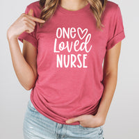One Loved Nurse | Valentine Nurse | Valentine's Day