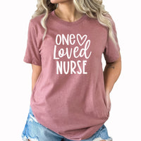 One Loved Nurse | Valentine Nurse | Valentine's Day