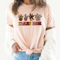 Plant Mom Graphic Tee | Plant Lover | Garden | Hanging Plants | Plant Mama | Wet My Plants | Succulents