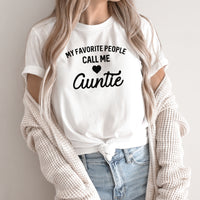 Auntie Graphic Tee | Favorite People | Family | Mother | Auntie | Mother's Day | Love | Heart