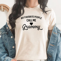 Grammy Graphic Tee | Favorite People | Family | Loved Ones | Mother | Grandma | Mother's Day | Grandmother