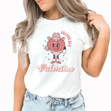 Howdy Valentine Graphic Tee | Country | Western | Cowboy | Distressed | Cowgirl | Valentine | Valentine's Day | Howdy