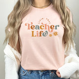 Teacher Life Graphic Tee | Daisy Teacher Grade | Teacher | Elementary School