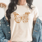 Butterfly Graphic Tee | Wildflower Butterfly | Floral | Boho Butterfly