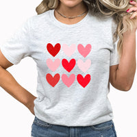 Heart Grid Graphic Tee | Valentine's Day | Love | All You Need Is Love | Valentine | Heart