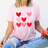 Heart Grid Graphic Tee | Valentine's Day | Love | All You Need Is Love | Valentine | Heart