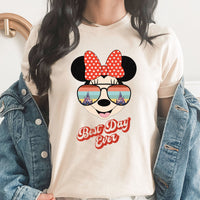 Best Day Ever Minnie Graphic Tee | Minnie Mouse | Disney | Theme Park | Vacation | Best Day | Sunglasses