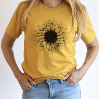 Sunflower Graphic Tee | Sunflower | Summer Sunflower | Summer | Country Living