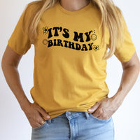 It's My Birthday Graphic Tee | Happy Birthday To Me | Let's Celebrate | Birthday Queen | Make A Wish