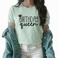 Birthday Queen Graphic Tee | Happy Birthday | Let's Celebrate | It's My Birthday | Party