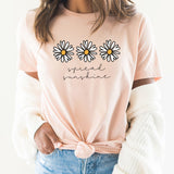 Spread Sunshine Graphic Tee | Daisy | Country Flower | Be Happy | Be Kind | Flower