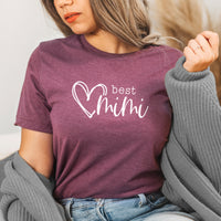 Best Mimi Graphic Tee | Mimi | Mother's Day | Mama | Family | Mother's Day Gift