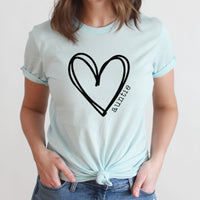 Auntie Heart Graphic Tee | Mother's Day | Love | Aunt | Family | Mother's Day Gift