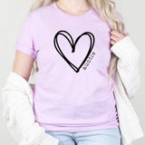 Auntie Heart Graphic Tee | Mother's Day | Love | Aunt | Family | Mother's Day Gift
