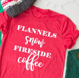 Flannels Snow Fireside Coffee