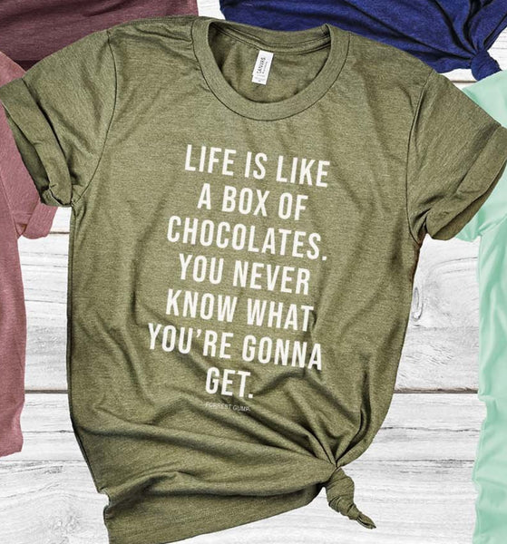 Life Is Like A Box Of Chocolates.
