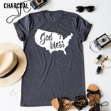 God Bless America tee