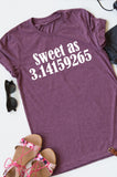Sweet as 3.14159265 tee