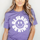 Always Be Kind Smiles Graphic Tee | Choose Kindness | Happiness | Smiley Face | Positive Vibes | Happy Day | Layering Tee