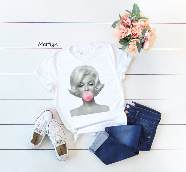 Bubble Blowing Marilyn