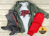 Plaid Buffalo Tee