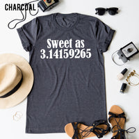 Sweet as 3.14159265 tee