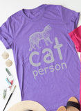 Cat Person tee