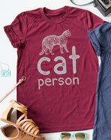 Cat Person tee