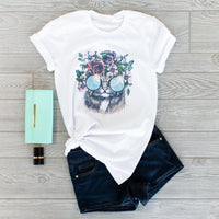 Hippie Cat tee