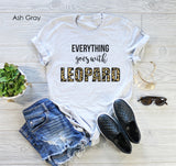 Everything Goes With Leopard tee