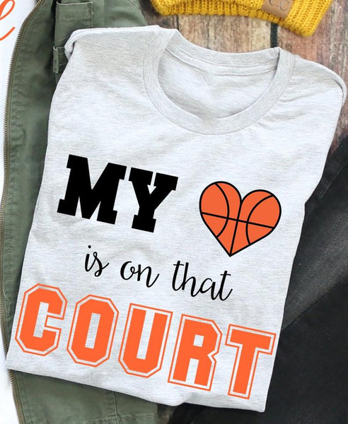 Basketball Court tee