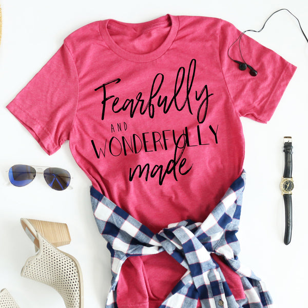 Fearfully and Wonderfully Made tee