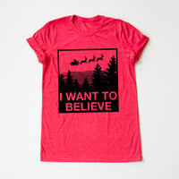 I Want to Believe tee