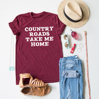 Country Roads tee