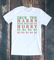 Deck the Harrs tee