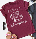 let's Go Glamping tee